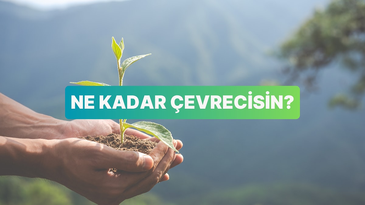 Test Ediyoruz: Ne Kadar Çevrecisin?