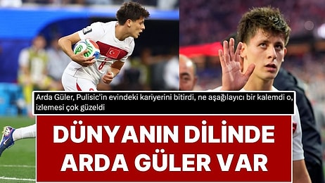 Arda Güler Tüm Dünyanın Dilinde: Millilerin 3-2 Kazandığı ABD Maçına Arda Güler Damgasını Vurdu