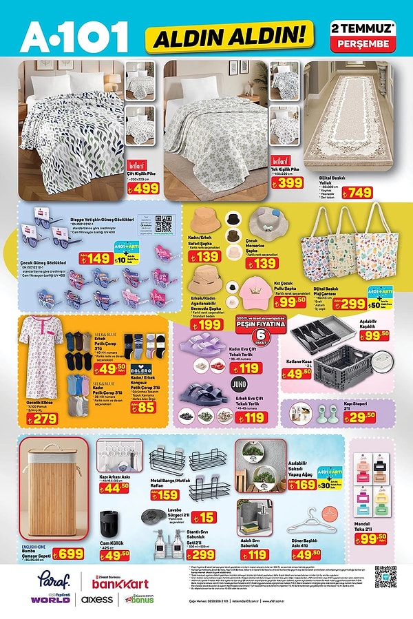 Brillant Çift Kişilik Pike 499 TL