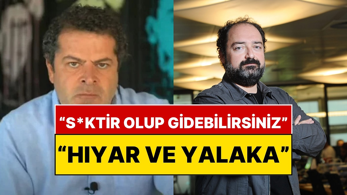 Cüneyt Özdemir, Kendisini Eleştiren Nevzat Aydın'a Twitter'da Küfretti