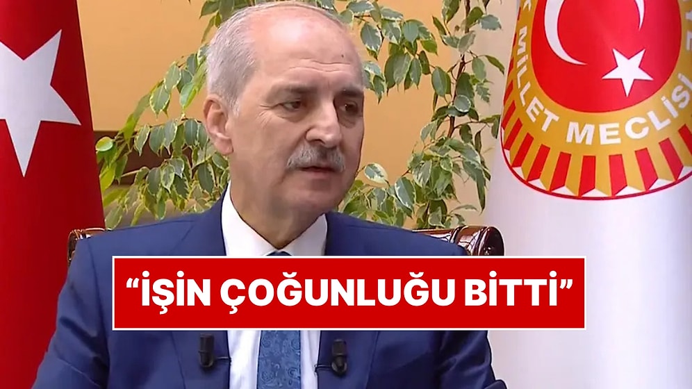 TBMM Başkanı Terörsüz Türkiye Sürecinde Sona Gelindiğini Açıkladı