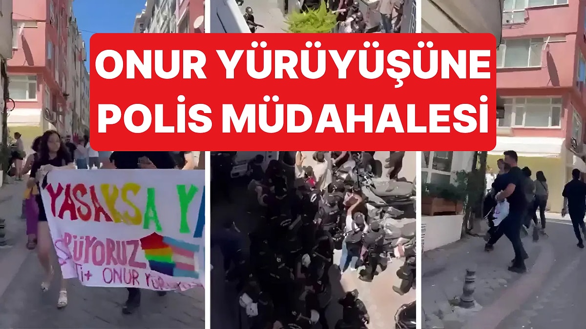 İstanbul Onur Yürüyüşü'nde Polis Müdahalesi Yaşandı: Çok Sayıda Gözaltı Var