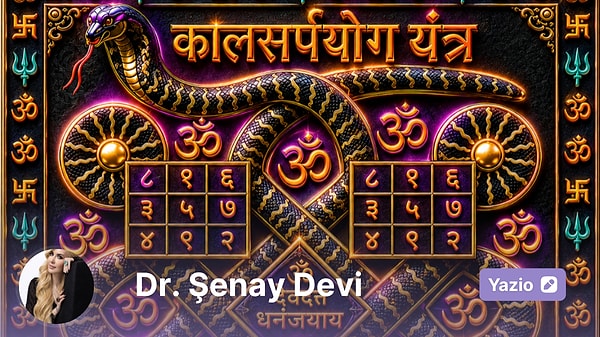 29 Haziran – 5 Temmuz 2026 Haftanın Yantrası: Kaal Sarpa Yantra