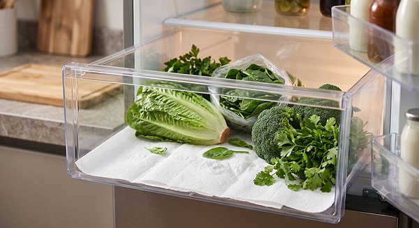 Not every refrigerator may come equipped with these advanced adjustment buttons.