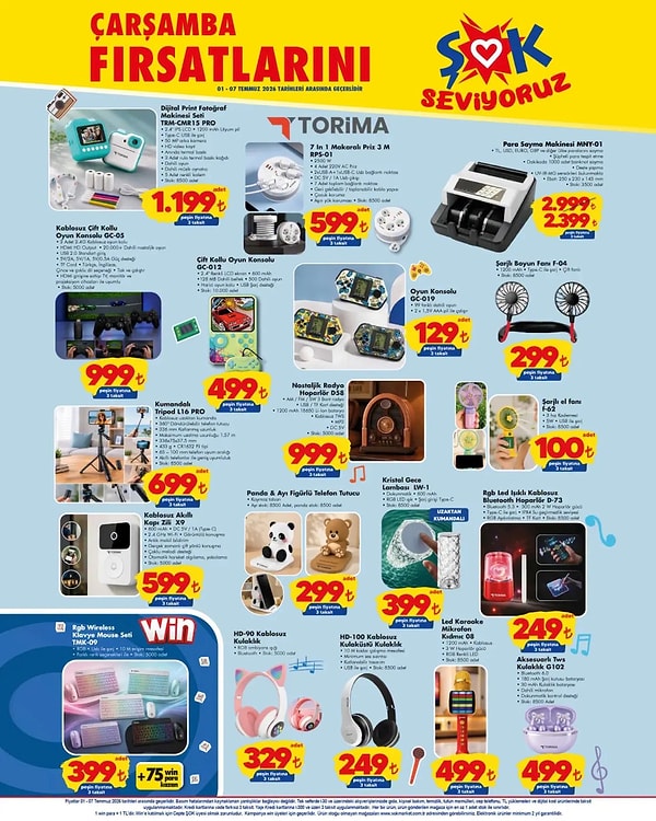 Dijital Print Fotoğraf Makinesi Seti 1.199 TL