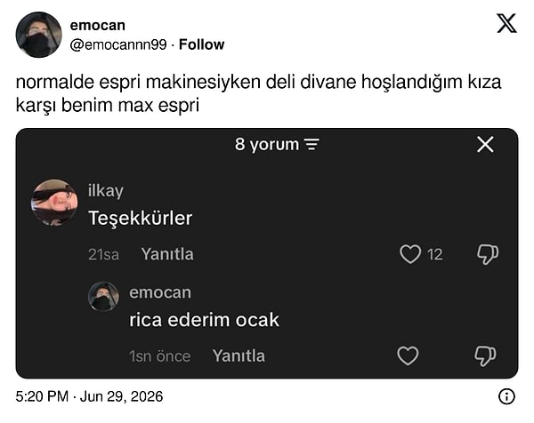 Talihsiz bir şaka...