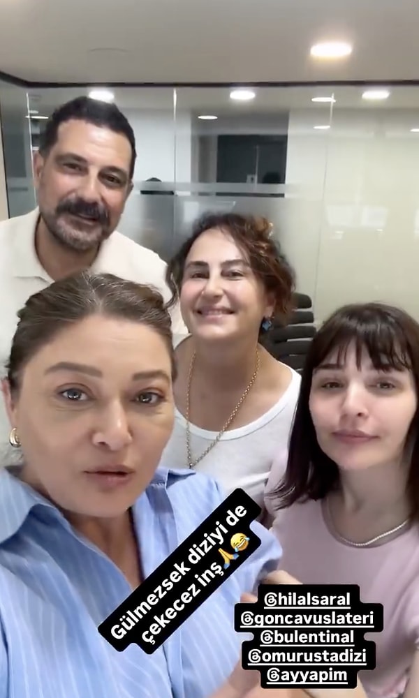 The cast of NOW's new season series, "Ömür Usta", has come together!