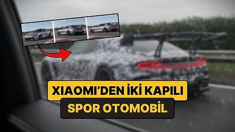 Xiaomi'den Ters Köşe: İki Kapılı Elektrikli Spor Otomobili Sızdırıldı