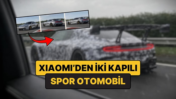 Xiaomi'den Ters Köşe: İki Kapılı Elektrikli Spor Otomobili Sızdırıldı