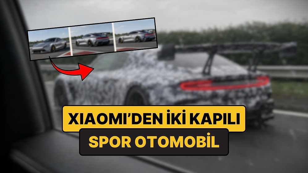 Xiaomi'den Ters Köşe: İki Kapılı Elektrikli Spor Otomobili Sızdırıldı