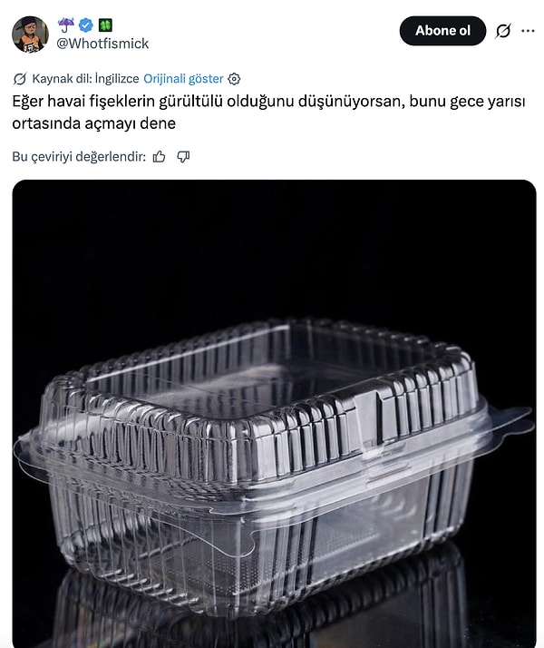 Sakın denemeyin!