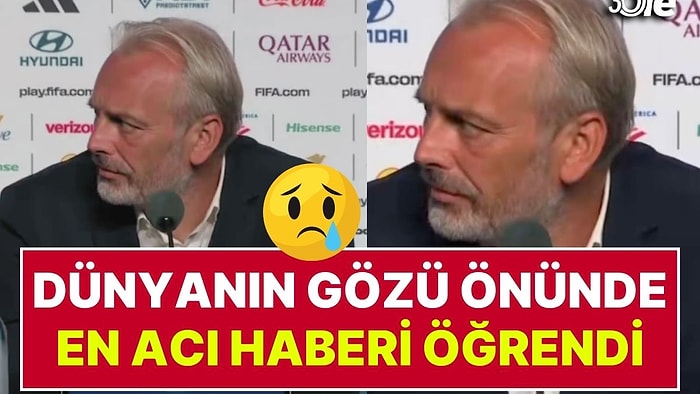 Dünya Kupası’ndan Elenen Demokratik Kongo'nun Teknik Direktörü Desabre Canlı Yayında Babasının Ölümünü Öğrendi