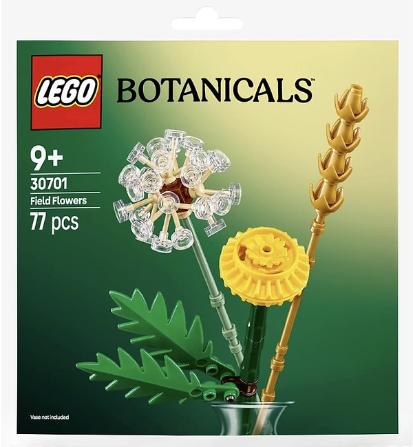 LEGO Botanicals Tarla Çiçekleri yapım seti yılın en düşük fiyatıyla %25 indirimle net 195,40 TL!