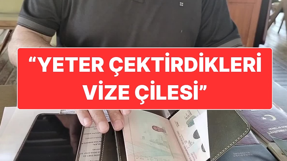 Kızı ve Torunlarını Görmek İçin Kanada’ya Gitmek İsteyen Vatandaşın "Vize Çilesi" İsyanı
