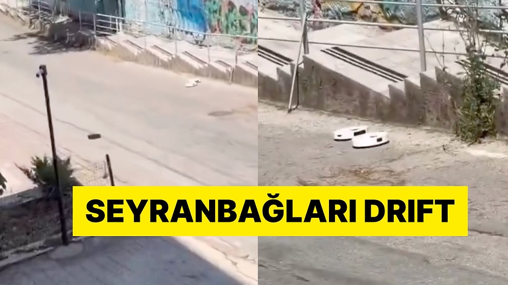 Ankara'nın Fenomen Olan Dik Yokuşunda Bu Kez Robot Süpürgeler Yarıştı