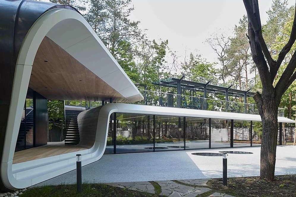 Built a Gallery-Like Garage Inside the Forest to Hide Their Cars