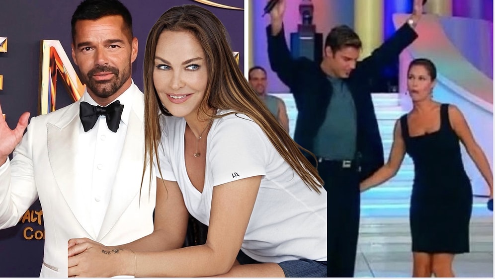 Hülya Avşar Is Reminded of the Moment She Touched Ricky Martin During a Throwback TV Appearance