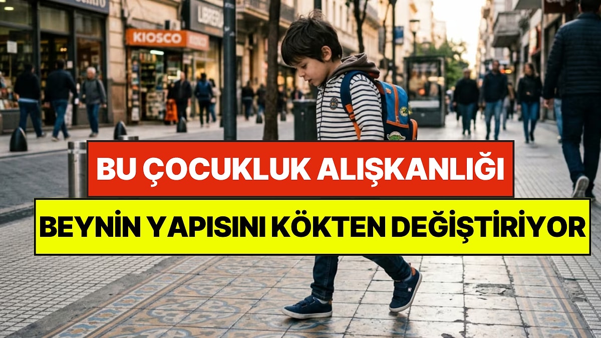 Bilim Kanıtladı: Çocukken Kaldırım Taşlarını Sayarak Yürüyenlerin Beyni Farklı Çalışıyor