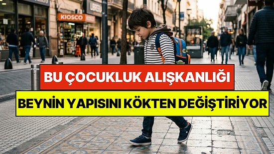 Bilim Kanıtladı: Çocukken Kaldırım Taşlarını Sayarak Yürüyenlerin Beyni Farklı Çalışıyor