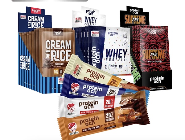 4. Protein Ocean Deneme Paketi, bu hafta en çok satan karma set oldu!