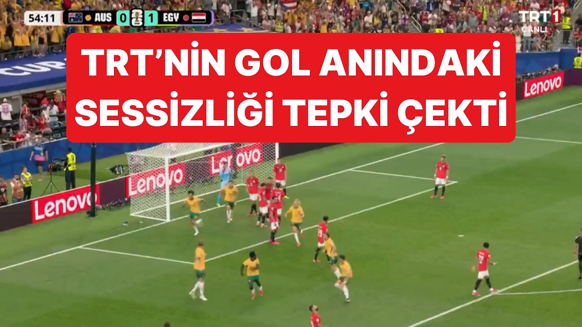 TRT Spikerlerinin Bazı Maçlardaki Anlatım Tercihleri Eleştiri Alıyor: Spiker Mısır'ın Yediği Golde Sustu