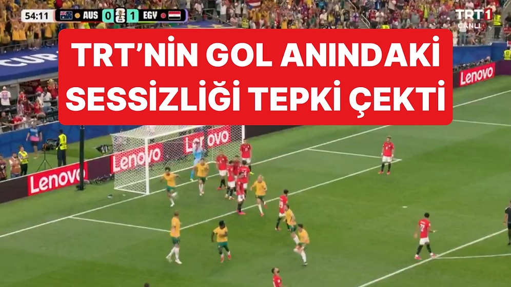 TRT Spikerlerinin Bazı Maçlardaki Anlatım Tercihleri Eleştiri Alıyor: Spiker Mısır'ın Yediği Golde Sustu