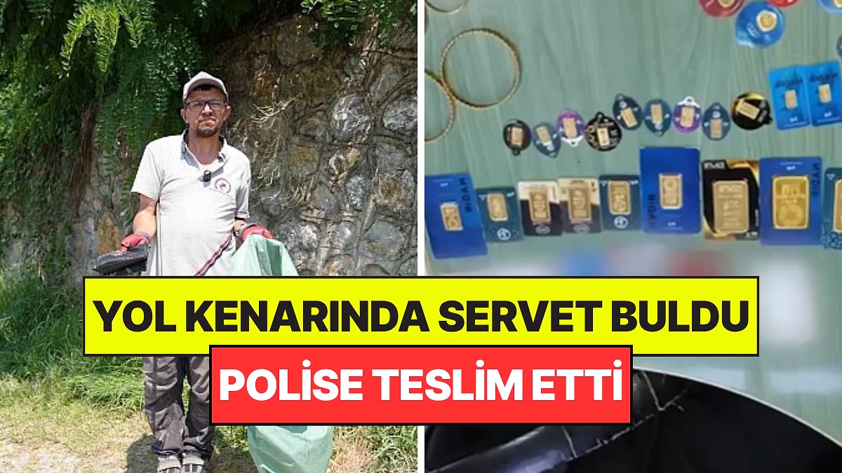 Yol Kenarında Milyonluk Servet Buldu: Hiç Beklemeden Polise Teslim Etti