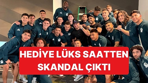 Meksika Milli Takımına Hediye Edilen Saatler Bahis Kazancından Dağıtılmış