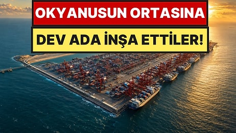 Denizi Doldurup Yapay Ada İnşa Ettiler