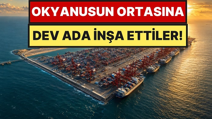 Denizi Doldurup Yapay Ada İnşa Ettiler