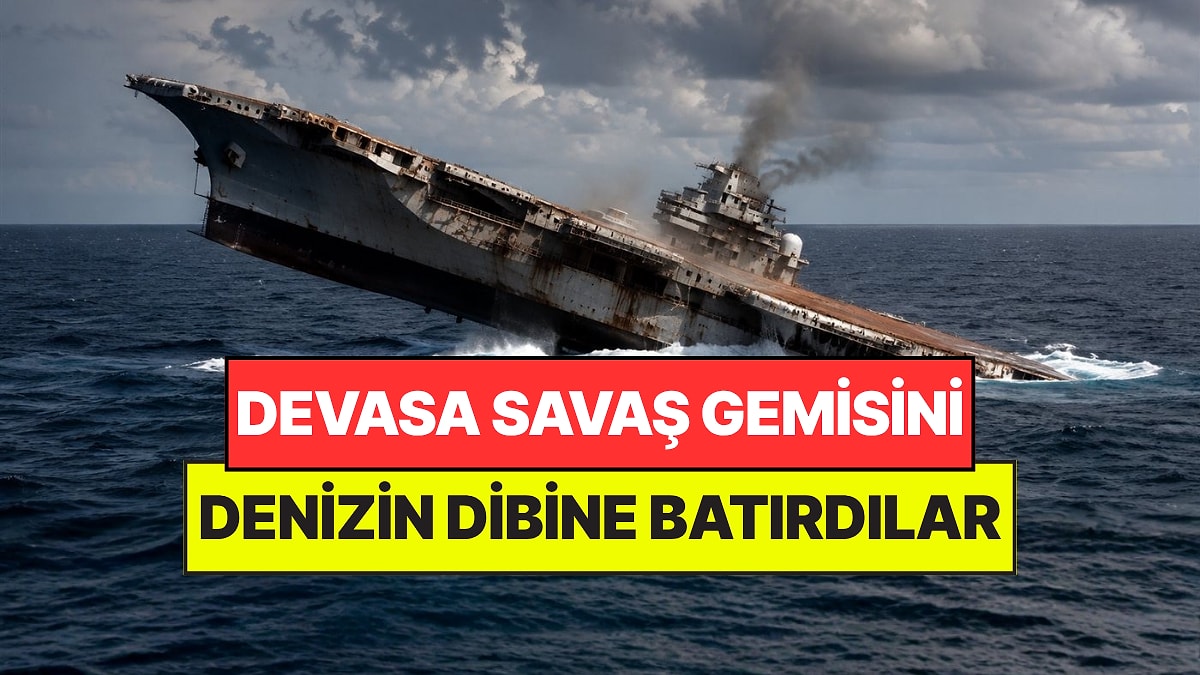 30 Bin Tonluk Savaş Gemisini Denizin Dibine Batırdılar: Şimdi Deniz Canlılarına Yuva Olacak