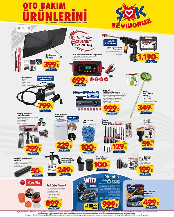 Power Tuning Oto Şemsiye Güneşlik 399 TL