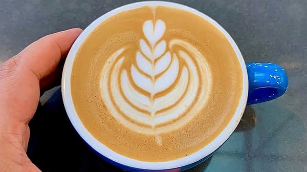 Senin kahven, flat white!
