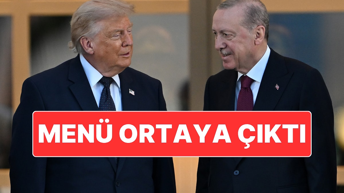 Cumhurbaşkanlığı Külliyesi’nde Liderlere Verilen Yemeğin Menüsü Ortaya Çıktı