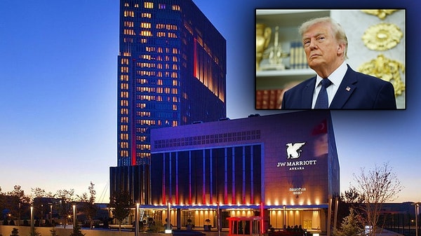 ABD Başkanı Donald Trump'ın Ankara ziyaretinde konaklamak için Söğütözü'nde bulunan Marriott Hotel'i tercih etmesinin arkasında güvenlik odaklı bir sırrın yattığı öne sürüldü.