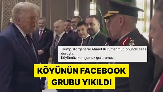 Trump'ın Önünde Esas Duruşa Geçtiği Türk Korgeneralin Köyünde Gurur Dolu Anlar Yaşandı