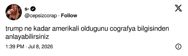 Trump'ın iki ülkeyi karıştırması sosyal medyada da gündem oldu. 👇