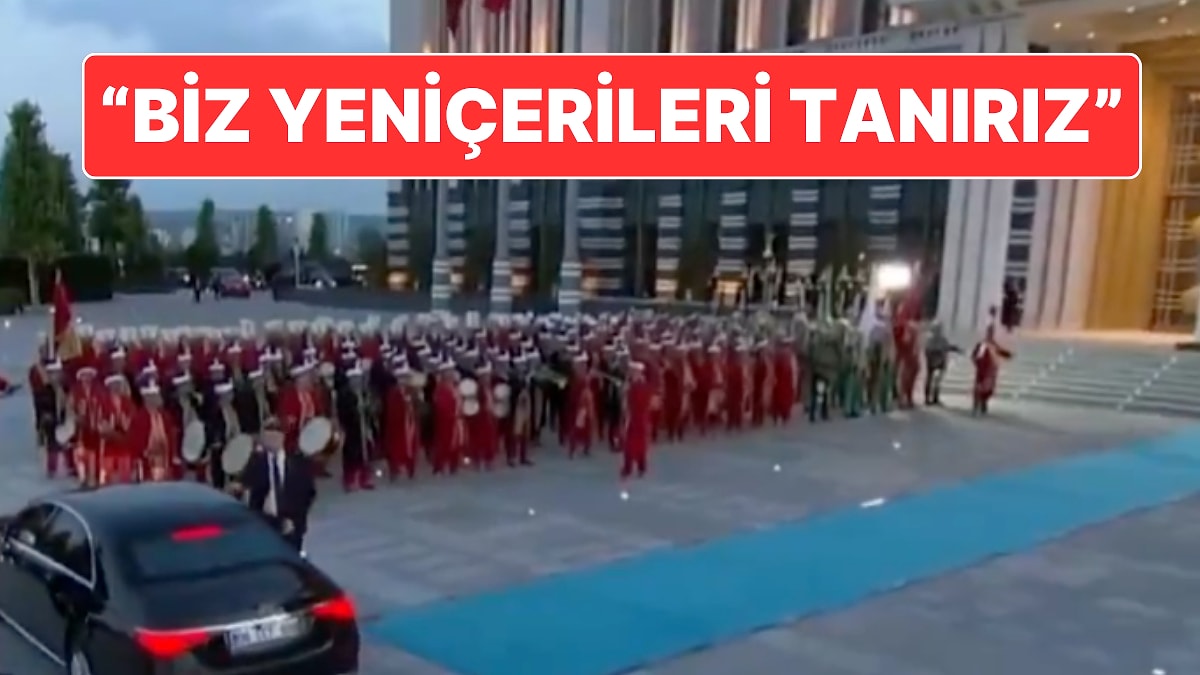 Cumhurbaşkanı Recep Tayyip Erdoğan’dan Mehterli Karşılama Yorumu