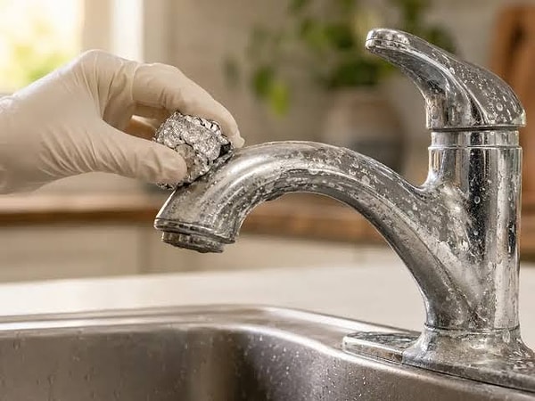 You can confidently implement this economical and effective method on your stainless steel, chrome, and iron faucets and sinks at home.