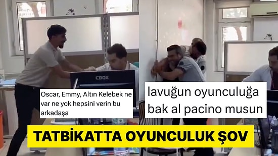 Hastanenin Güvenlik Tatbikatında Oscarlık Performans Sergileyen Vatandaş Viral Oldu