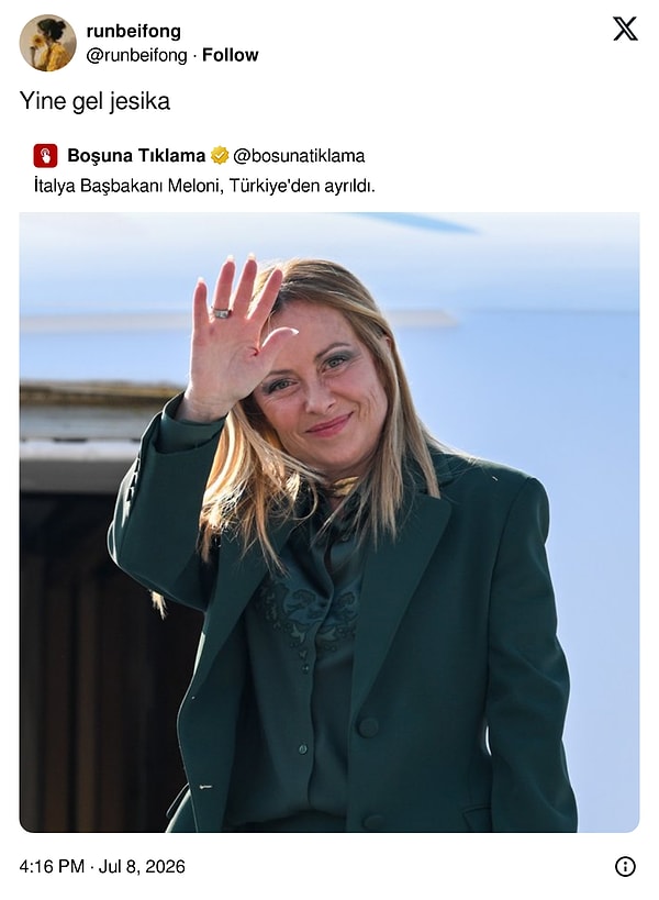 İşte o paylaşımlar...