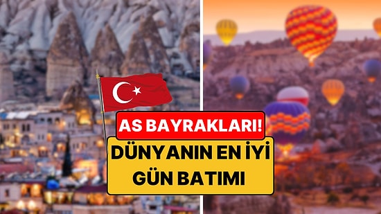 Dünyanın En Güzel Gün Batımı Noktası Türkiye'den Seçildi