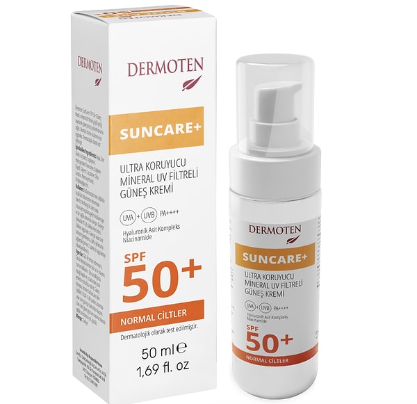 Dermoten Suncare+ Güneş Kremi %20 indirime ek onedio40 koduyla 799,90 TL yerine net 383,95 TL!