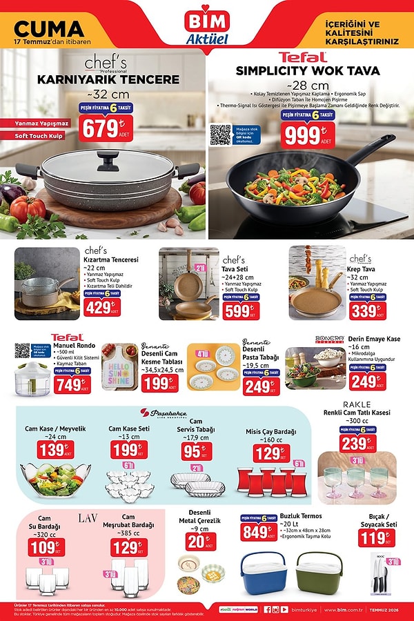 Tefal Simplicity Wok Tava 28 cm 999 TL