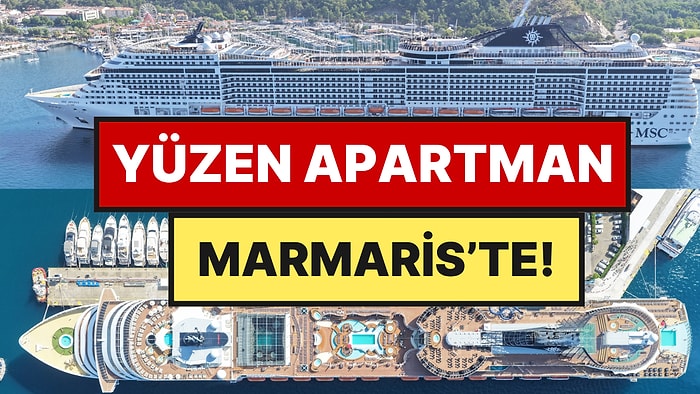 Yüzen Apartman Marmaris’te: Tek Seferde 4 Bin Turist Getirdi!