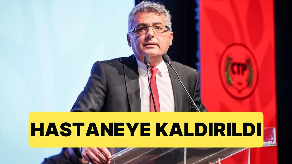 KKTC Cumhurbaşkanı Tufan Erhürman, Konuşma Yaparken Fenalaşarak Hastaneye Kaldırıldı