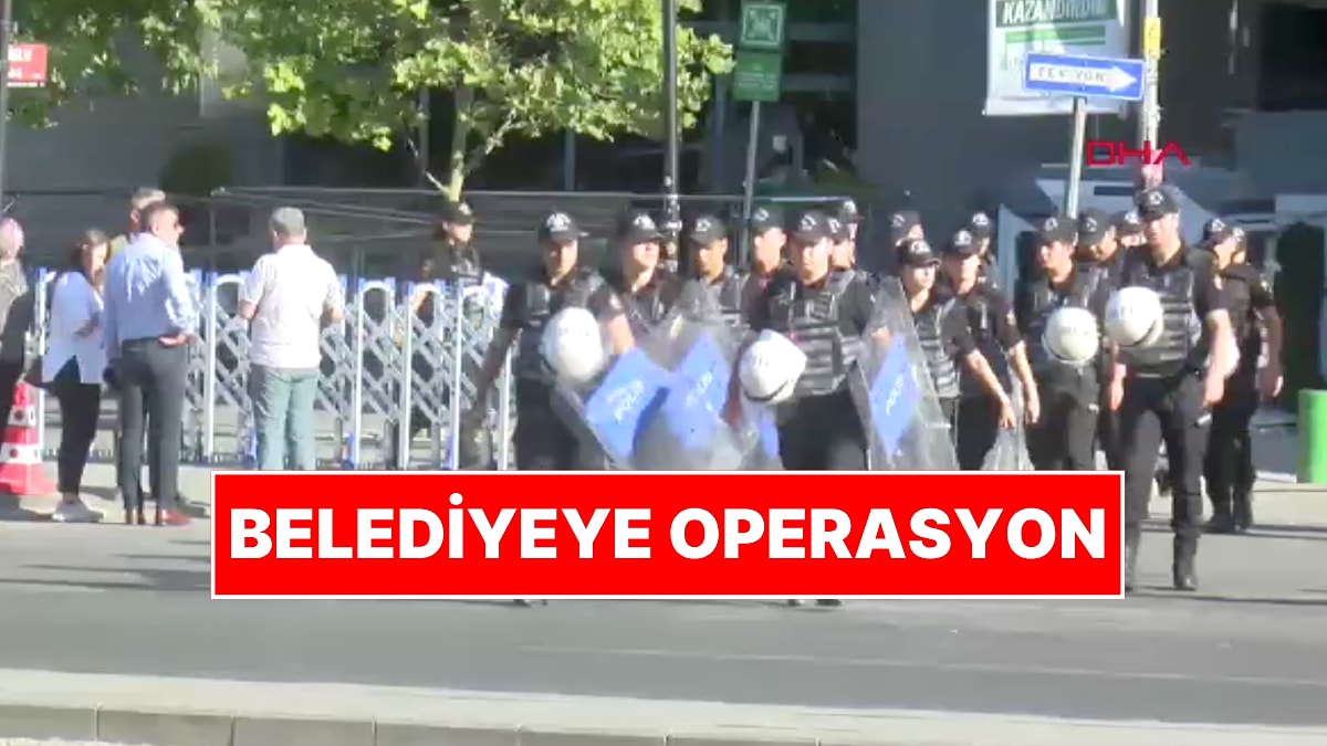 Çankaya Belediyesi'ne Operasyon Düzenlendi