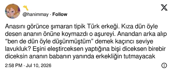 Suyu bulandırmaya gerek yoktu.