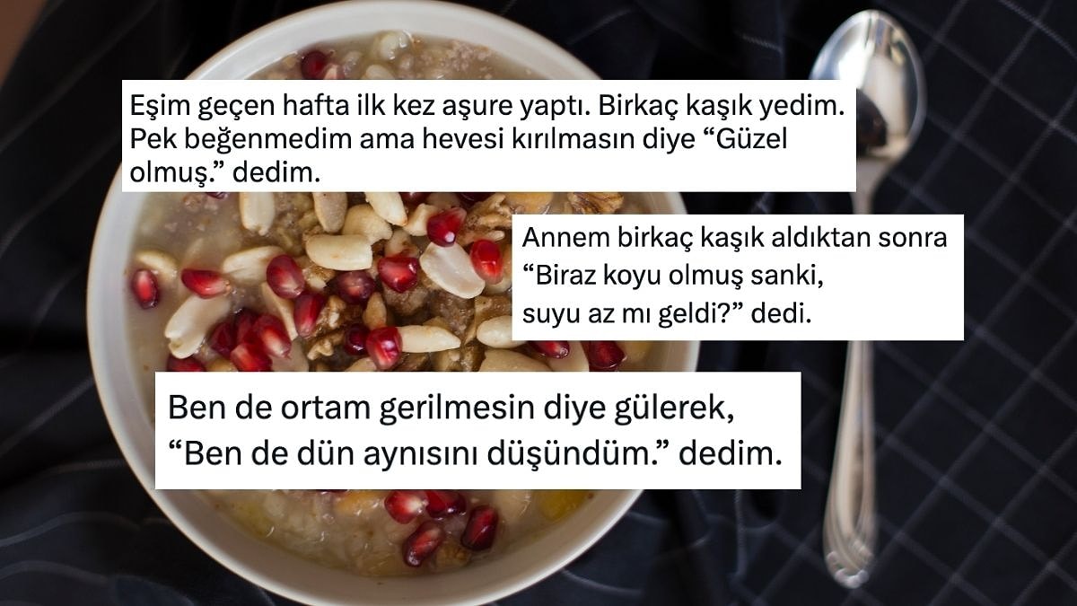 Eşinin Aşuresini Annesinin Yanında Eleştiren Adam Ortalığı Karıştırdı