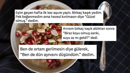 Eşinin Aşuresini Annesinin Yanında Eleştiren Adam Ortalığı Karıştırdı